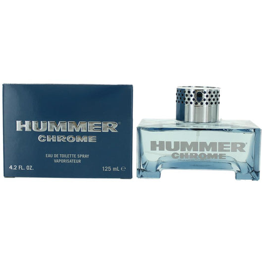 Hummer Chrome by Hummer 4.2 oz Eau de Toilette Spray Cologne for Men