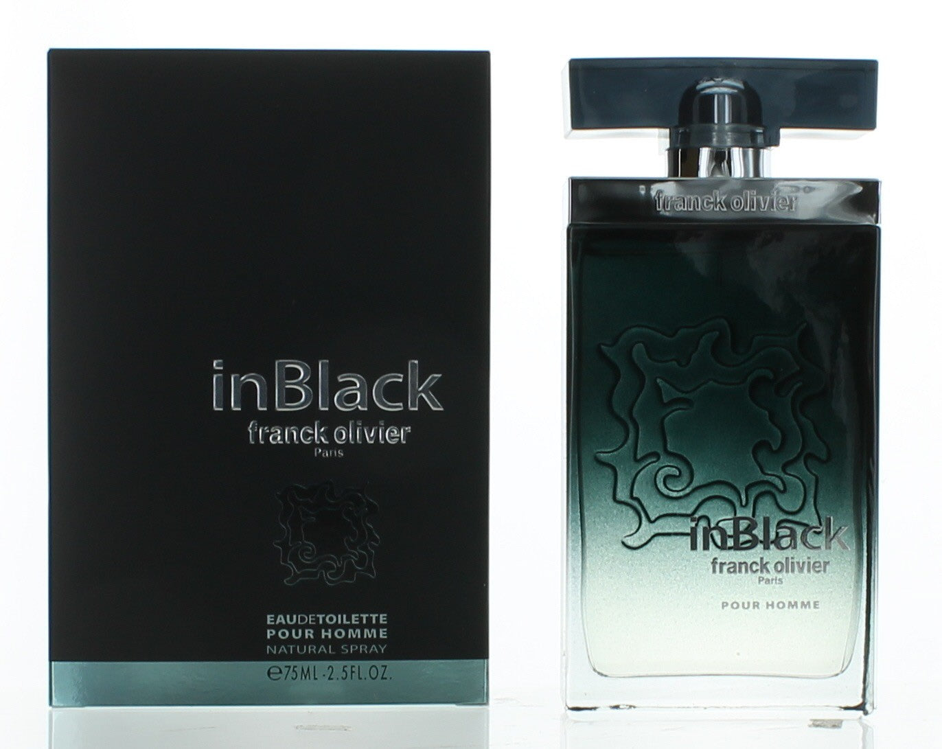 In Black by Franck Olivier 2.5 oz Eau de Toilette Spray Cologne for Men