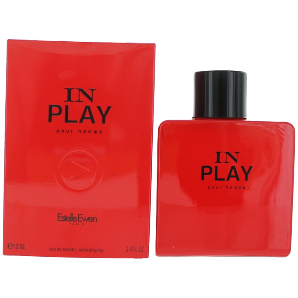 In Play by Estelle Ewen 3.4 oz Eau de Toilette Spray Cologne for Men