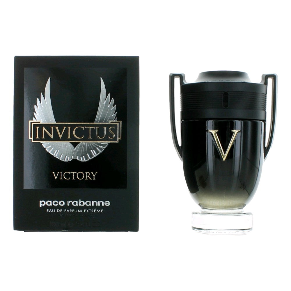Invictus Victory by Paco Rabanne 3.4 oz Eau de Parfum Extreme Spray Cologne for Men