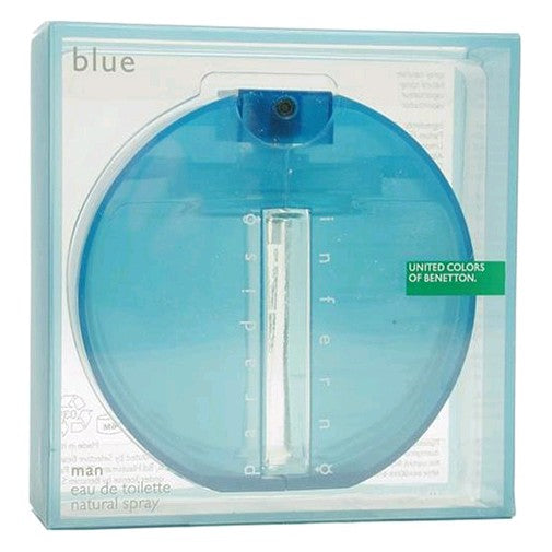 Inferno Paradiso Blue by Benetton 3.4 oz Eau de Toilette Spray Cologne for Men