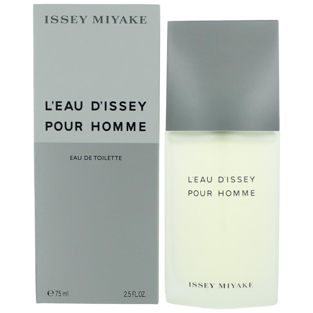 L'eau D'Issey Pour Homme by Issey Miyake 2.5 oz Eau de Toilette Spray Cologne for Men