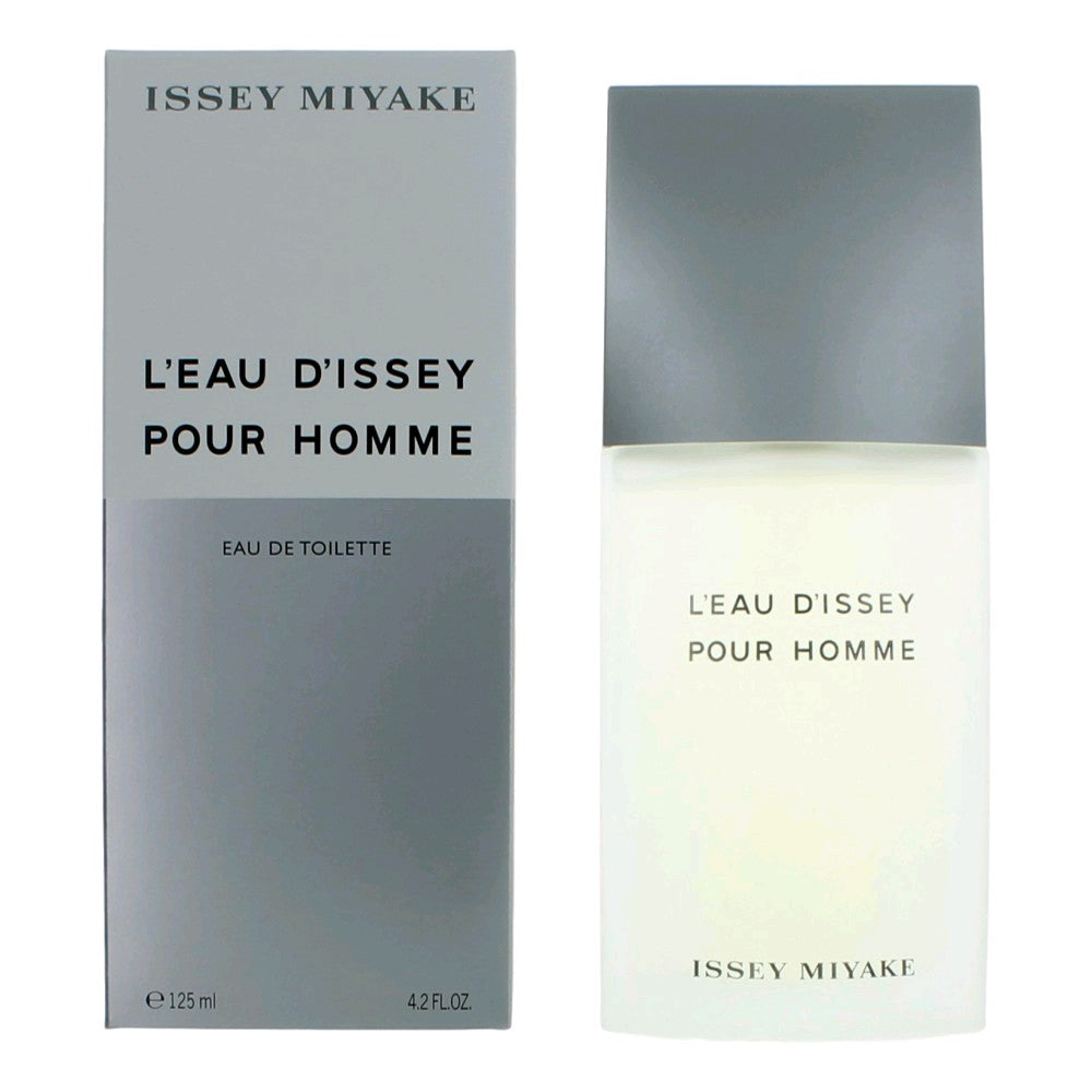 L'eau D'Issey Pour Homme by Issey Miyake 4.2 oz Eau de Toilette Spray Cologne for Men
