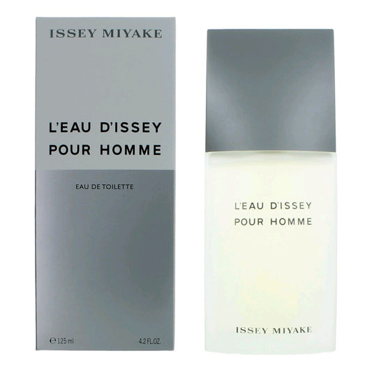 L'eau D'Issey Pour Homme by Issey Miyake 4.2 oz Eau de Toilette Spray Cologne for Men