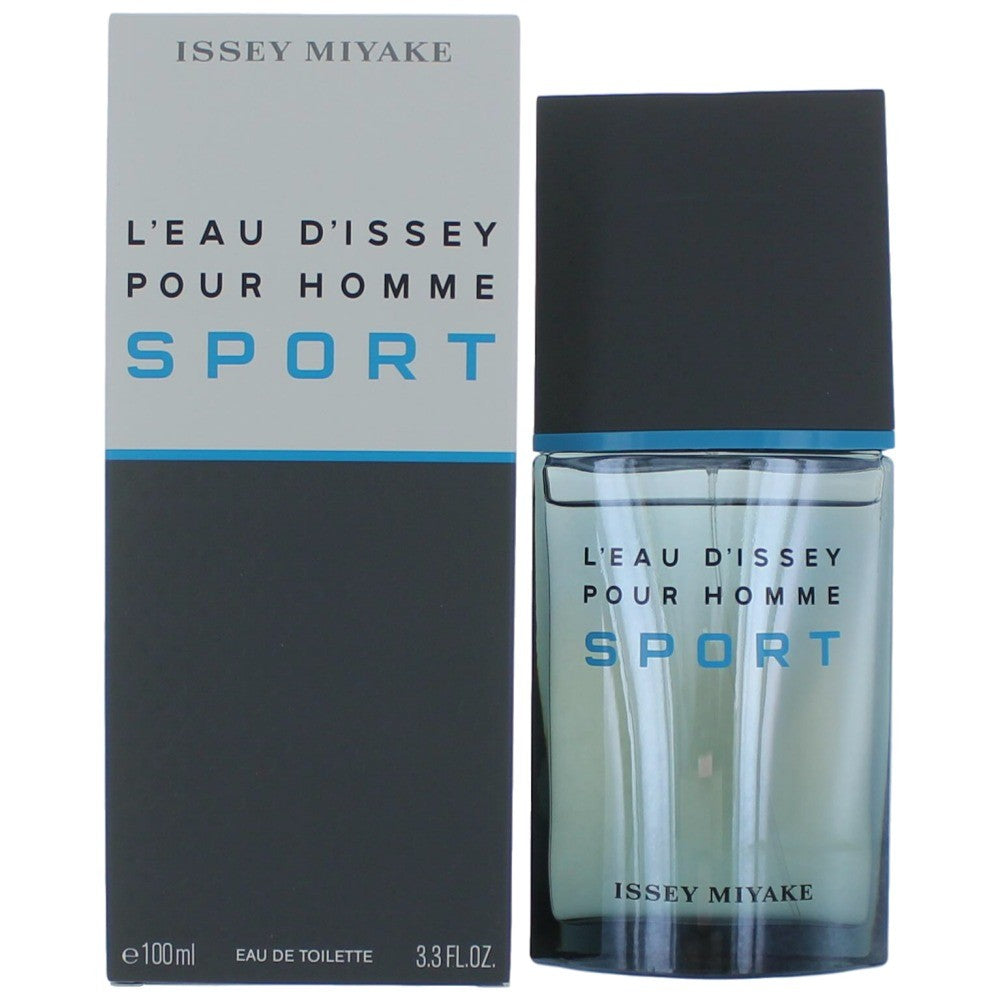 L'eau D'Issey Pour Homme Sport by Issey Miyake 3.3 oz Eau de Toilette Spray Cologne for Men