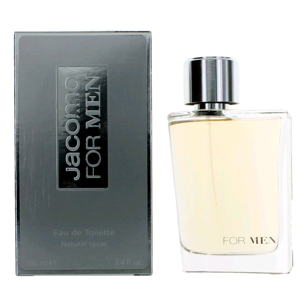 Jacomo Cologne for Men by Jacomo 3.4 oz Eau de Toilette Spray Cologne for Men