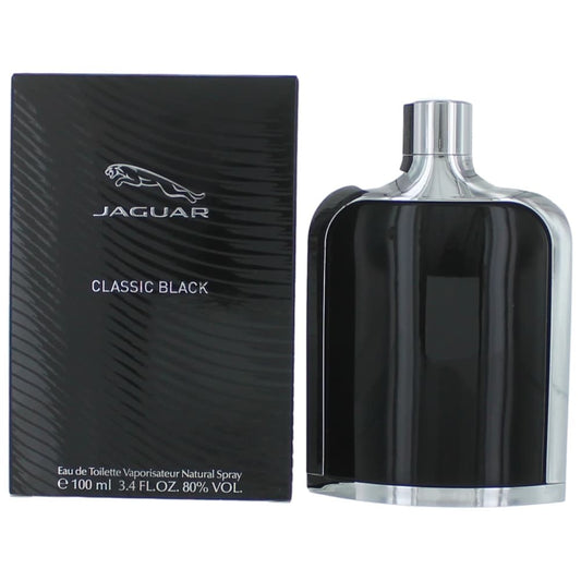 Jaguar Classic Black by Jaguar 3.4 oz Eau de Toilette Spray Cologne for Men