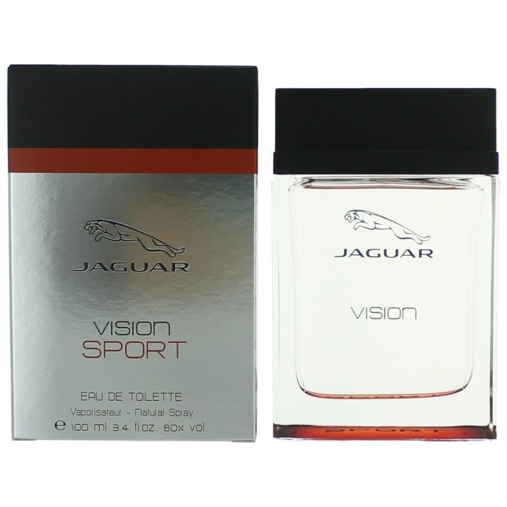 Jaguar Vision Sport by Jaguar 3.4 oz Eau de Toilette Spray Cologne for Men