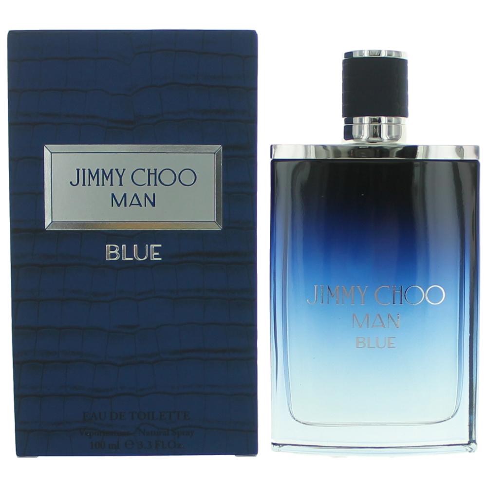 Jimmy Choo Man Blue by Jimmy Choo 3.3 oz Eau de Toilette Spray Cologne for Men