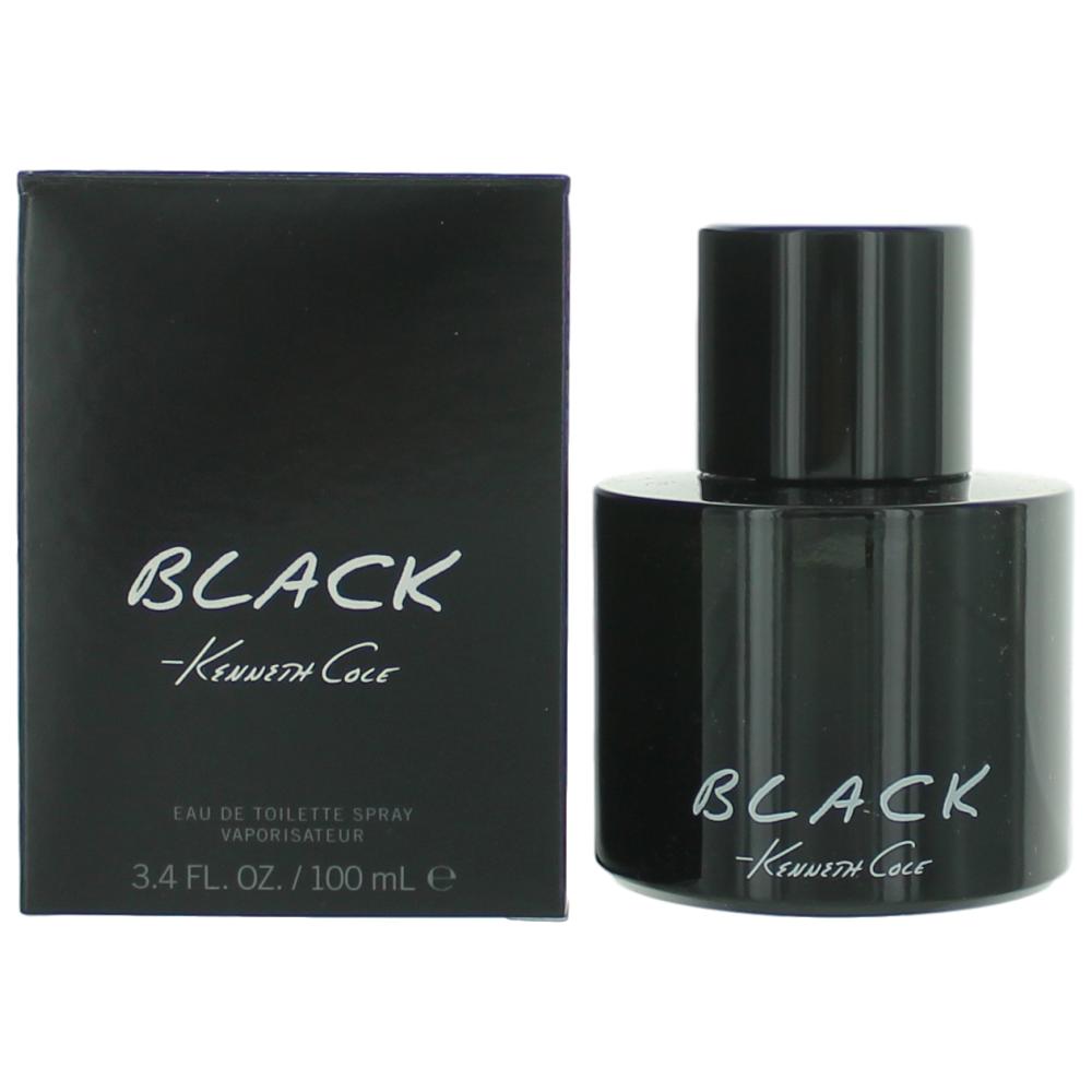 Black by Kenneth Cole 3.4 oz Eau de Toilette Spray Cologne for Men