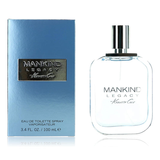 Mankind Legacy by Kenneth Cole 3.4 oz Eau de Toilette Spray Cologne for Men 