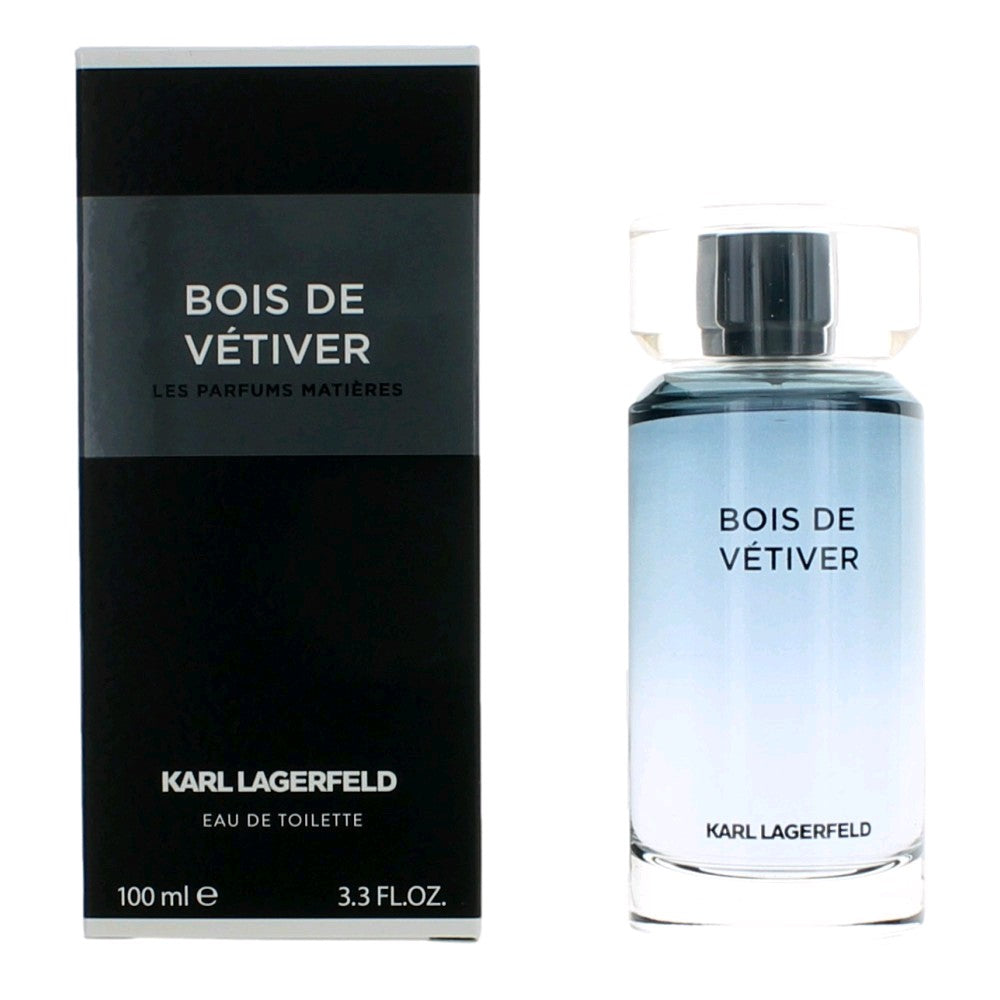 Bois De Vetiver by Karl Lagerfeld 3.3 oz Eau de Toilette Spray Cologne for Men