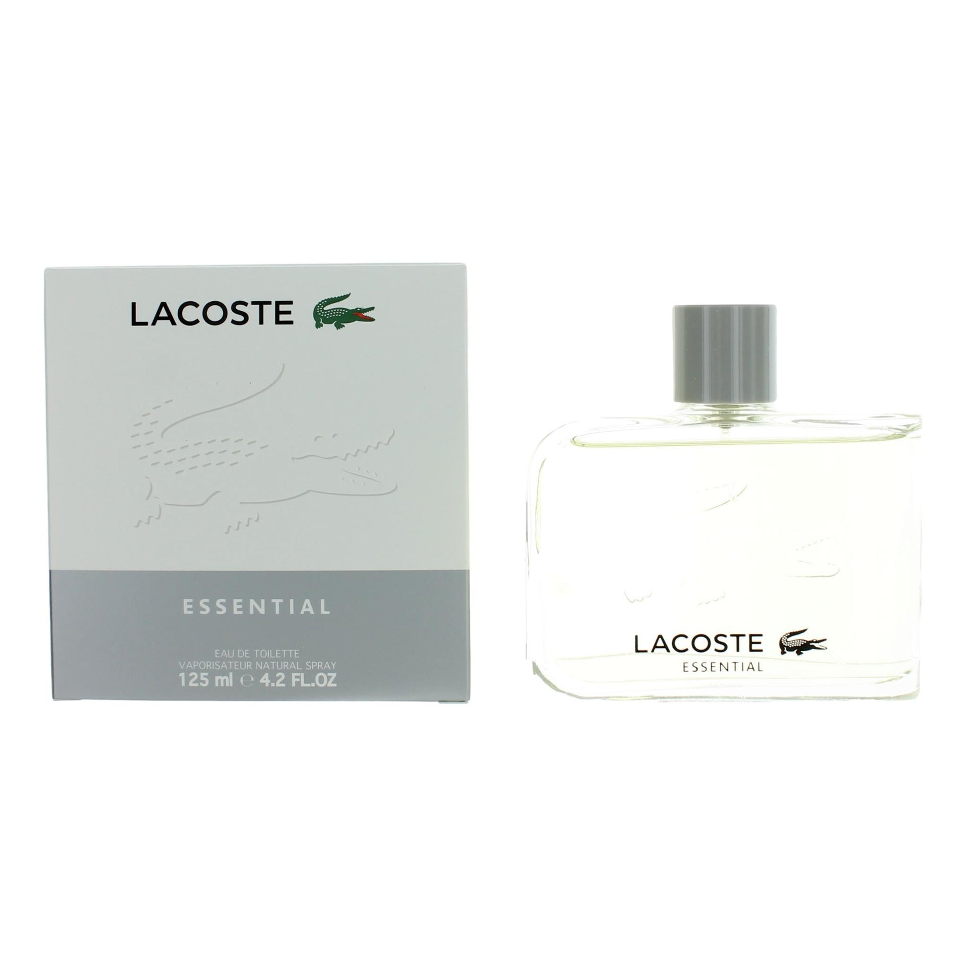 Lacoste Essential by Lacoste 4.1 oz Eau de Toilette Spray Cologne for Men