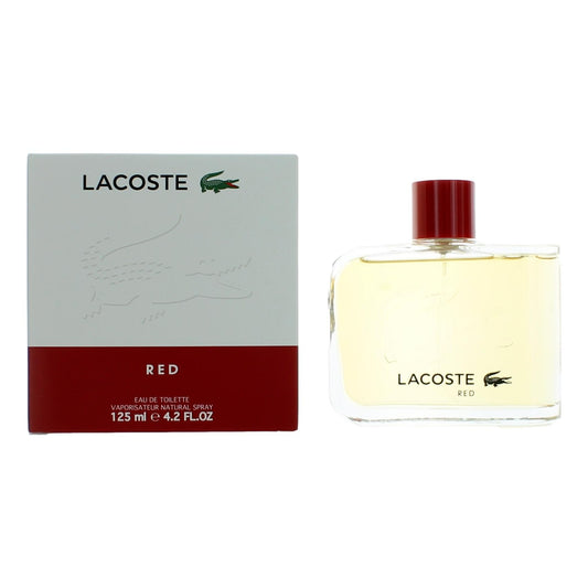 Lacoste Red by Lacoste 4.2 oz Eau de Toilette Spray Cologne for Men
