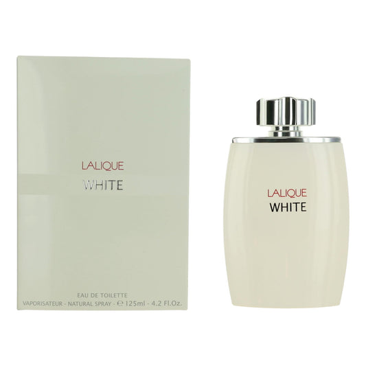 Lalique White by Lalique 4.2 oz Eau de Toilette Spray Cologne for Men