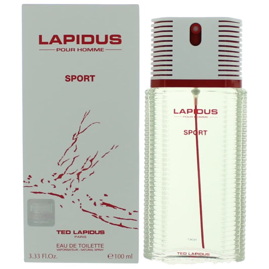 Lapidus Pour Homme Sport by Ted Lapidus 3.3 oz Eau de Toilette Spray Cologne for Men