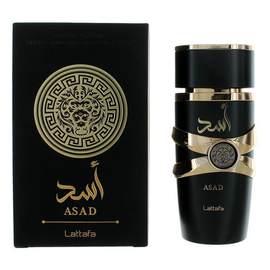 Asad by Lattafa 3.4 oz Eau de Parfum Spray Cologne for Men