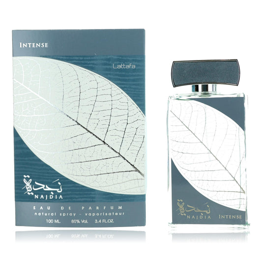 Najdia Intense by Lattafa 3.4 oz Eau de Parfum Spray Cologne for Men 