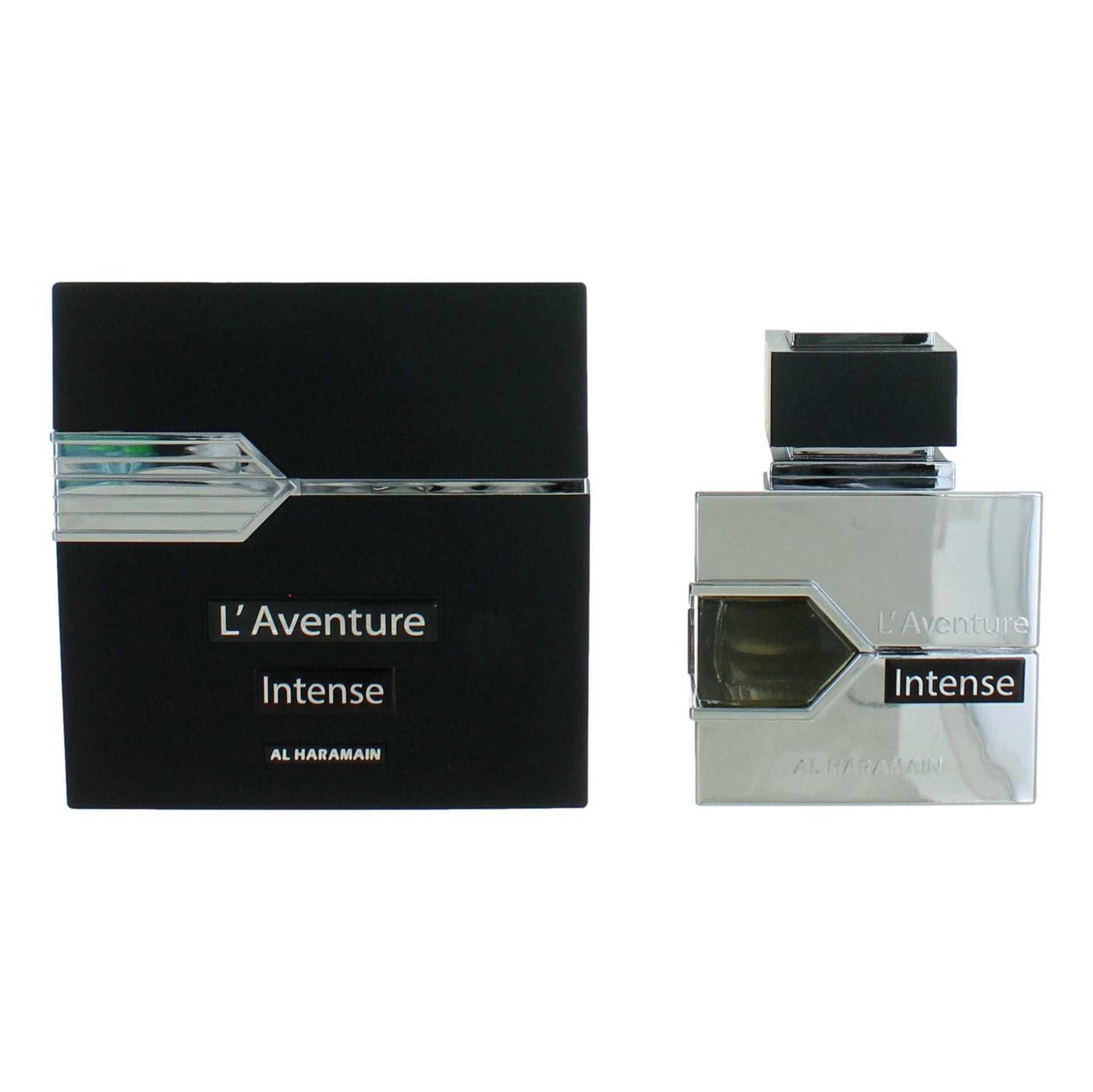 L'Aventure Intense by Al Haramain 3.4 oz Eau de Parfum Spray Cologne for Men