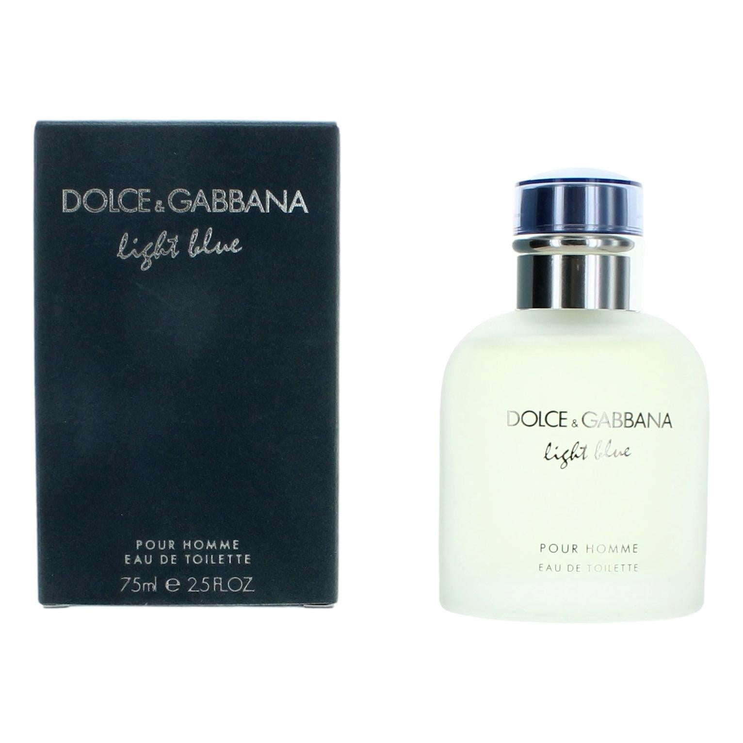 Light Blue by Dolce & Gabbana 2.5 oz Eau de Toilette Spray Cologne for Men