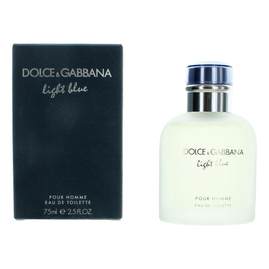 Light Blue by Dolce & Gabbana 2.5 oz Eau de Toilette Spray Cologne for Men