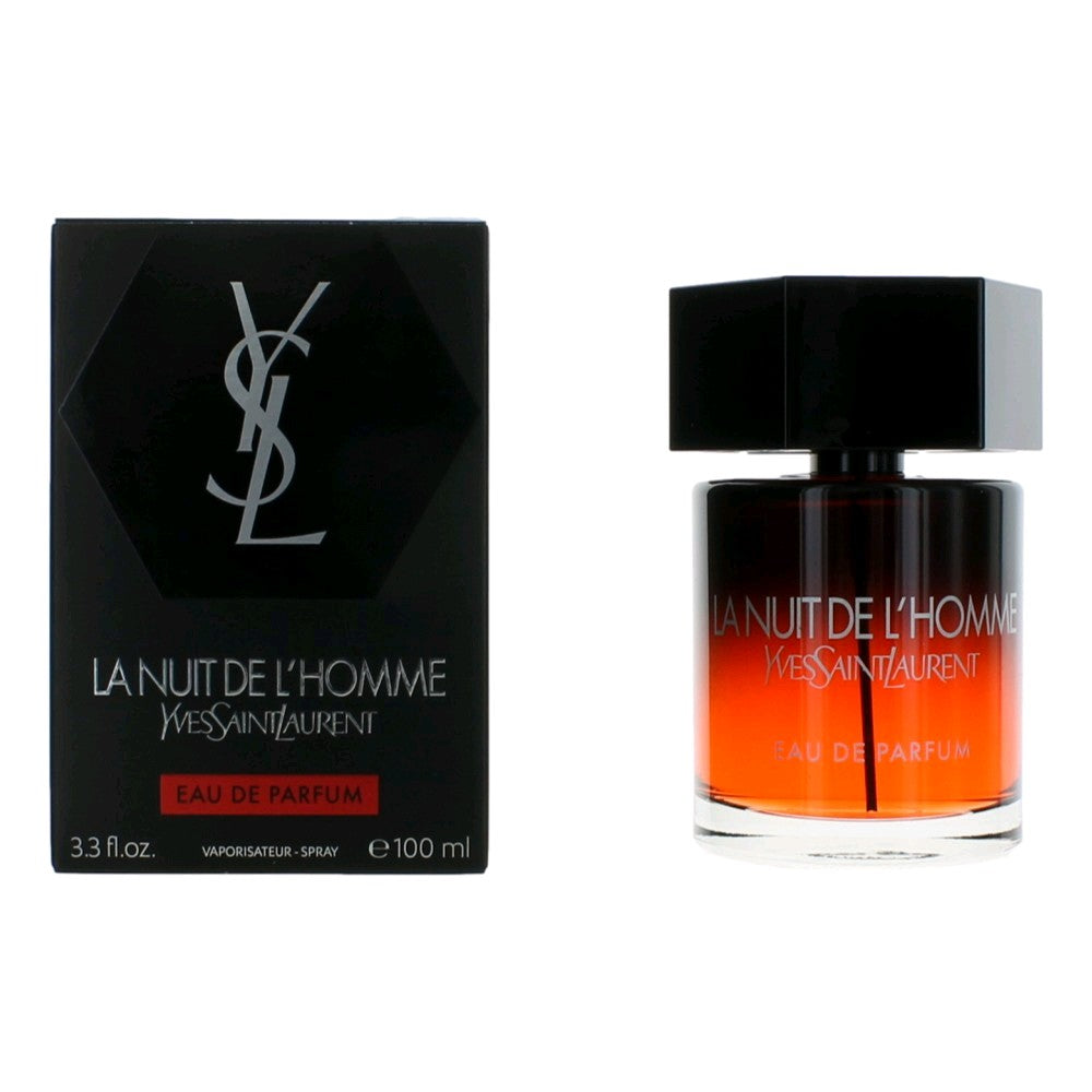 La Nuit De L'Homme by Yves Saint Laurent 3.4 oz Eau de Parfum Spray Cologne for Men