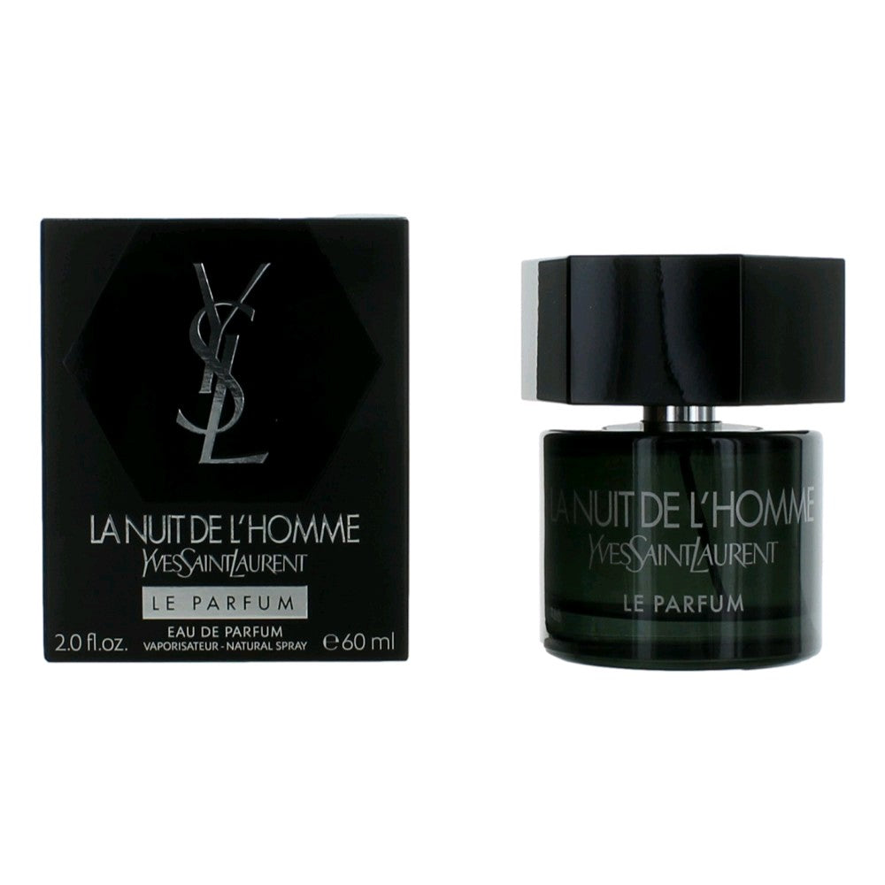 La Nuit De L'Homme Le Parfum by Yves Saint Laurent 2 oz Eau de Parfum Spray Cologne for Men