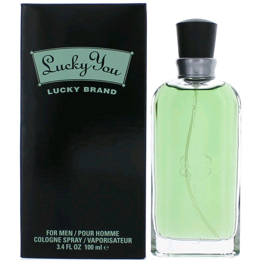 Lucky You by Lucky Brand 3.4 oz Eau de Toilette Spray Cologne for Men