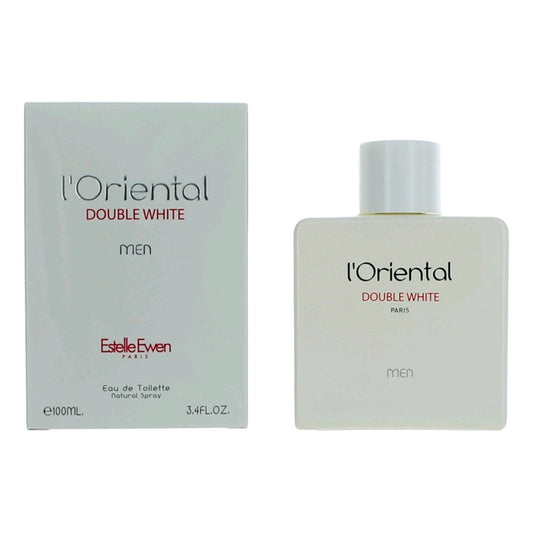 L'Oriental Double White by Estelle Ewen 3.4 oz Eau de Toilette Spray Cologne for Men