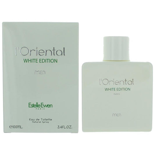 L'Oriental White Edition by Estelle Ewen 3.4 oz Eau de Toilette Spray Cologne for Men