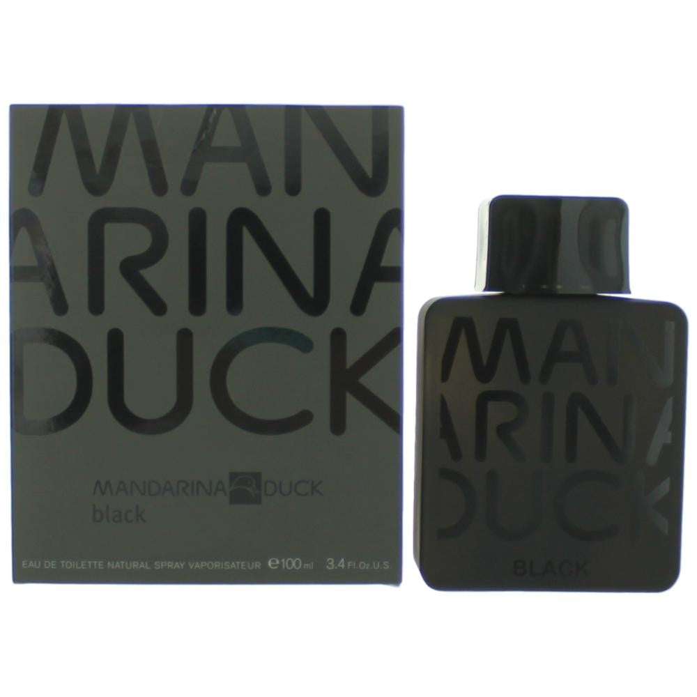 Mandarina Duck Black by Mandarina Duck 3.4 oz Eau de Toilette Spray Cologne for Men