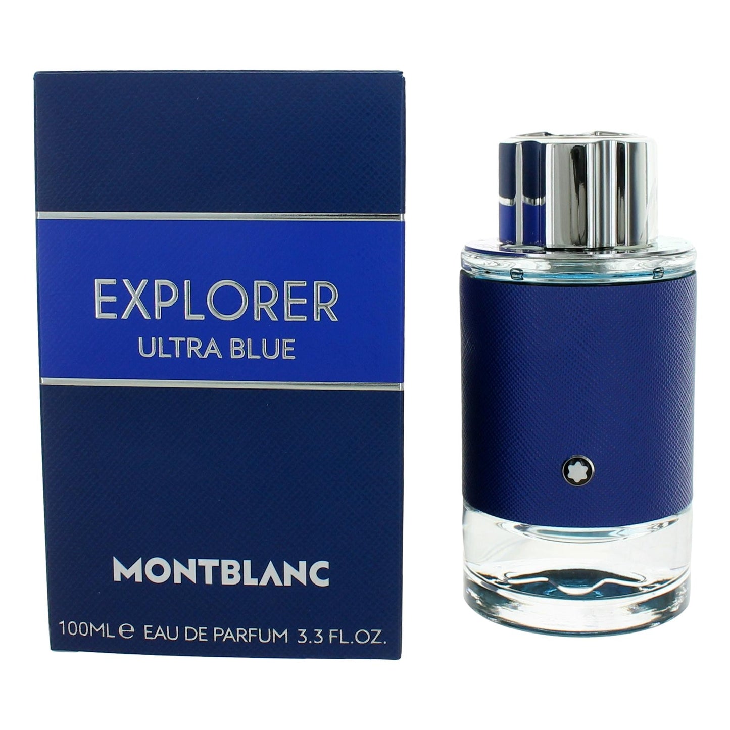 Explorer Ultra Blue by Mont Blanc 3.3 oz Eau de Parfum Spray Cologne for Men