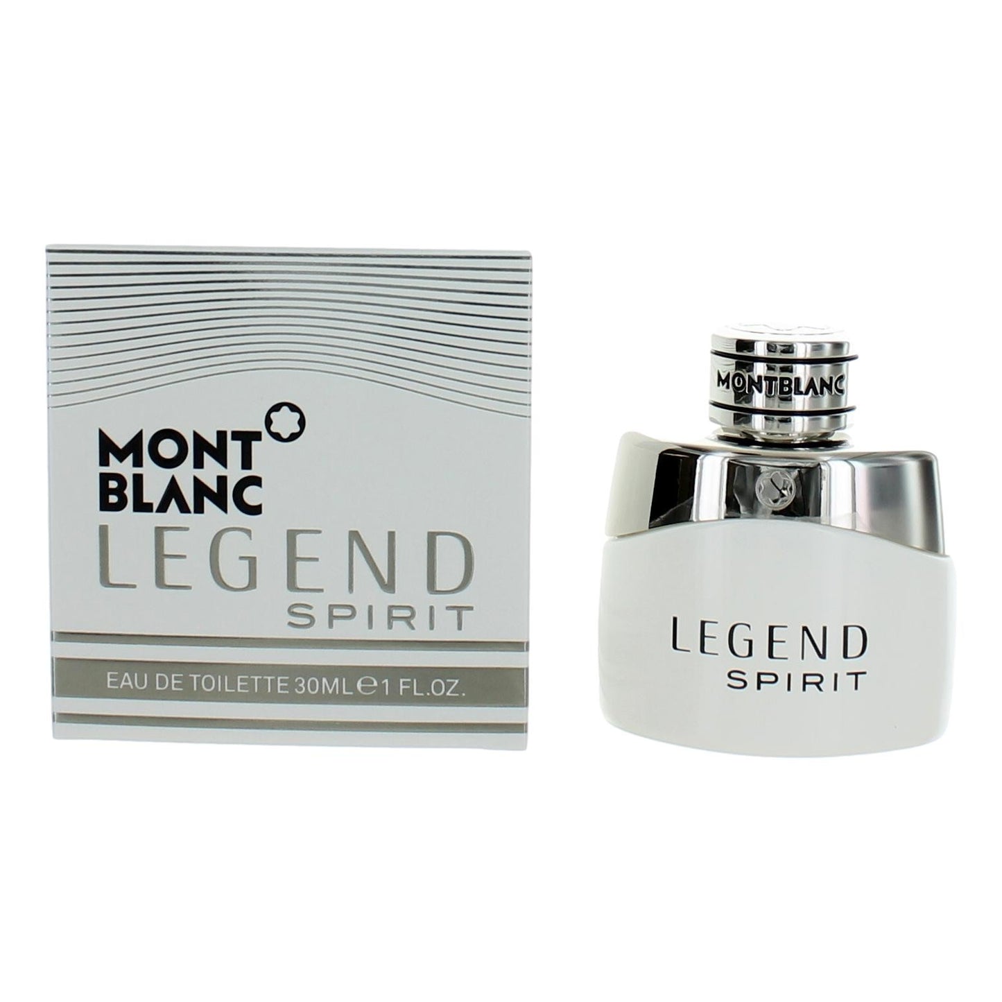 Mont Blanc Legend Spirit by Mont Blanc 1 oz Eau de Toilette Spray Cologne for Men