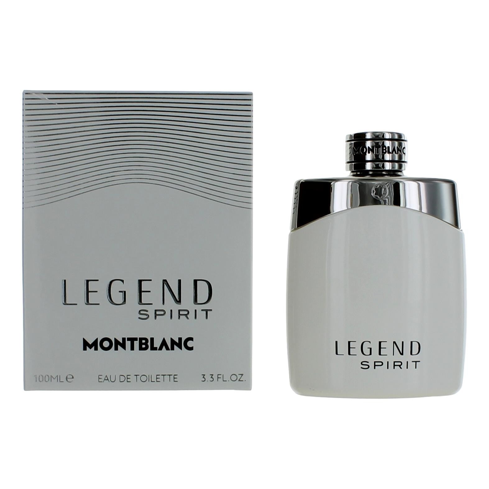 Mont Blanc Legend Spirit by Mont Blanc 3.3 oz Eau de Toilette Spray Cologne for Men