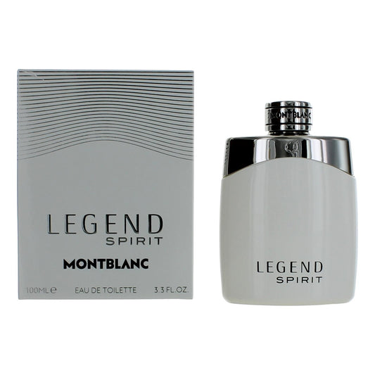 Mont Blanc Legend Spirit by Mont Blanc 3.3 oz Eau de Toilette Spray Cologne for Men