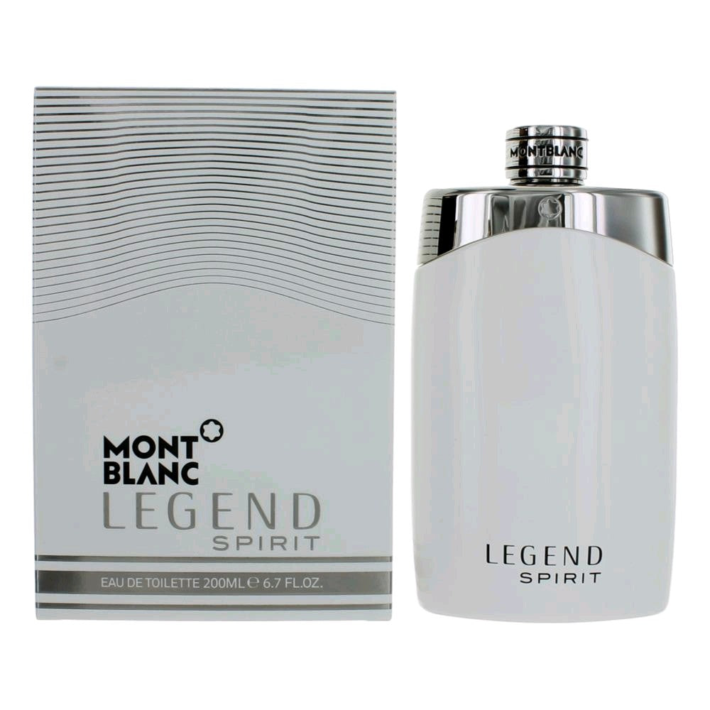 Mont Blanc Legend Spirit by Mont Blanc 6.7 oz Eau de Toilette Spray Cologne for Men