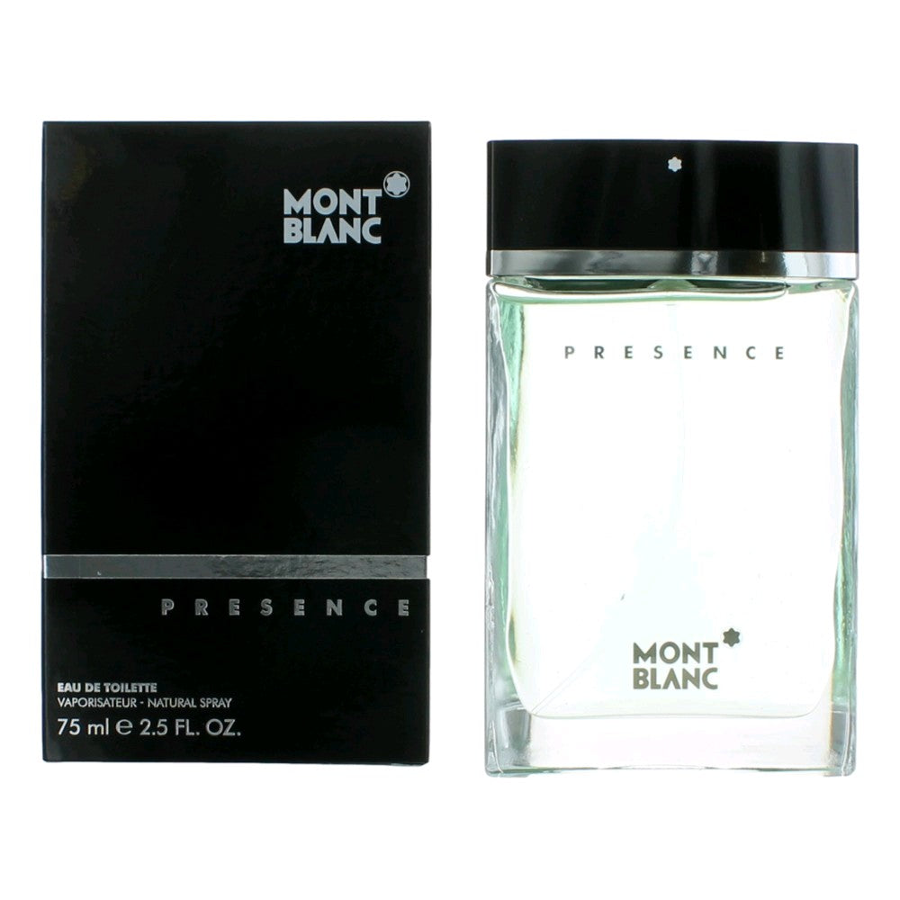 Mont Blanc Presence by Mont Blanc 2.5 oz Eau de Toilette Spray Cologne for Men