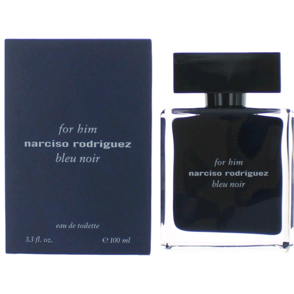 Narciso Rodriguez Bleu Noir by Narciso Rodriguez 3.3 oz Eau de Toilette Spray Cologne for Men