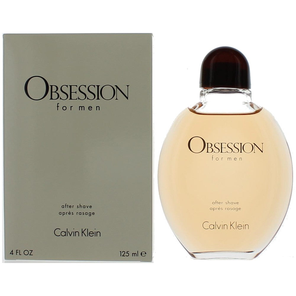 Obsession by Calvin Klein 4 oz After Shave Splash Cologne for Men