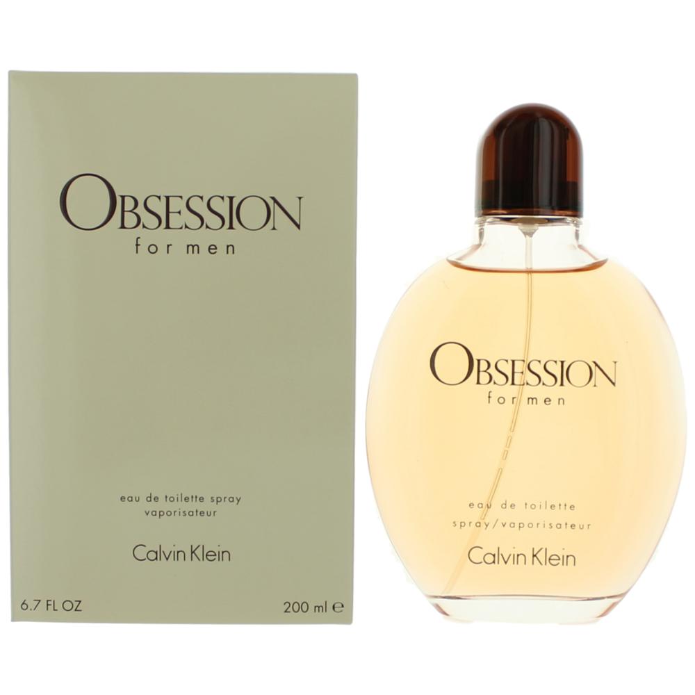 Obsession by Calvin Klein 6.7 oz Eau de Toilette Spray Cologne for Men
