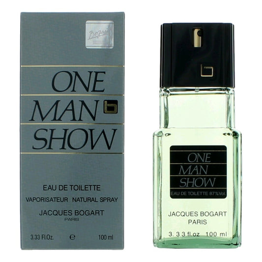 One Man Show by Jacques Bogart 3.4 oz Eau de Toilette Spray Cologne for Men