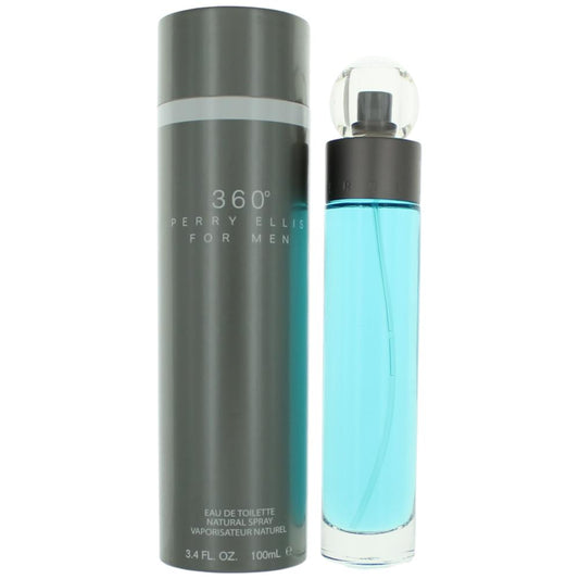 Perry Ellis 360 by Perry Ellis 3.4 oz Eau de Toilette Spray Cologne for Men