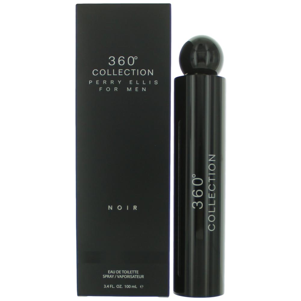 Perry Ellis 360 Collection Noir by Perry Ellis 3.4 oz Eau de Toilette Spray Cologne for Men