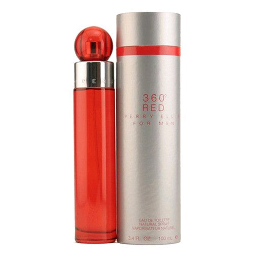 Perry Ellis 360 Red by Perry Ellis 3.4 oz Eau de Toilette Spray Cologne for Men