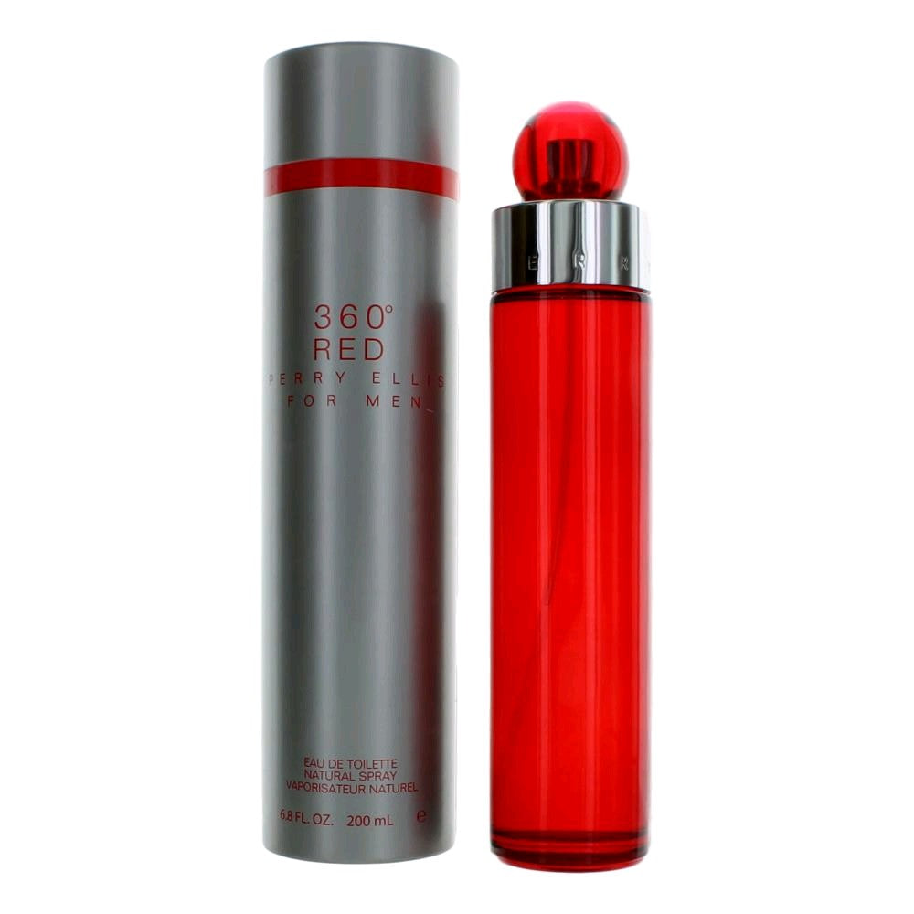 Perry Ellis 360 Red by Perry Ellis 6.8 oz Eau de Toilette Spray Cologne for Men