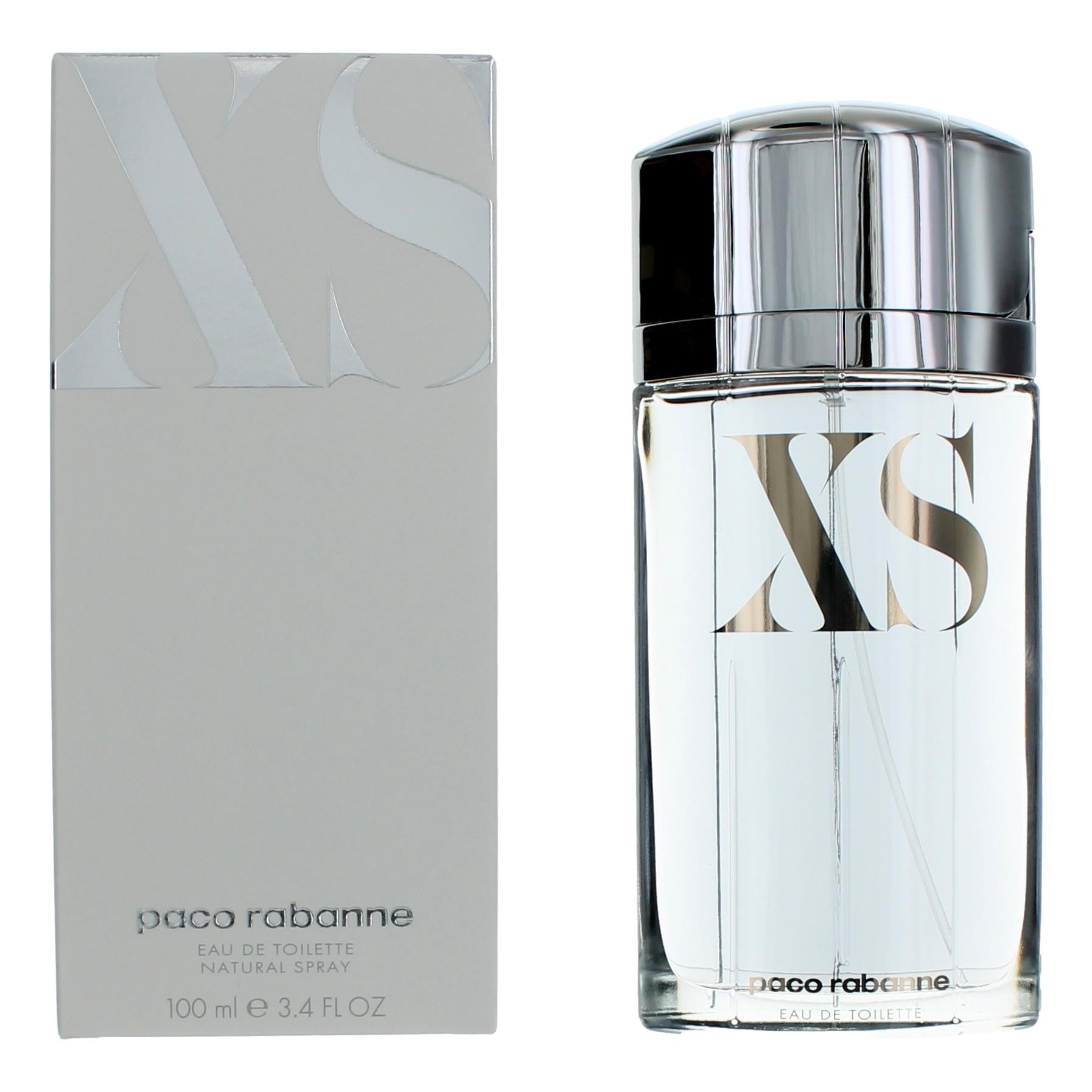XS by Paco Rabanne 3.4 oz Eau de Toilette Spray Cologne for Men