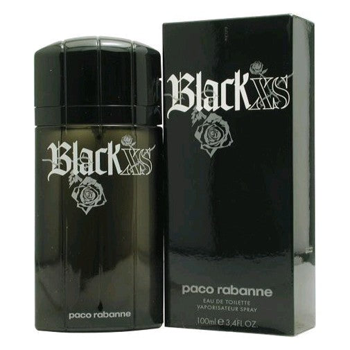 Black XS by Paco Rabanne 3.3 oz Eau de Toilette Spray Cologne for Men