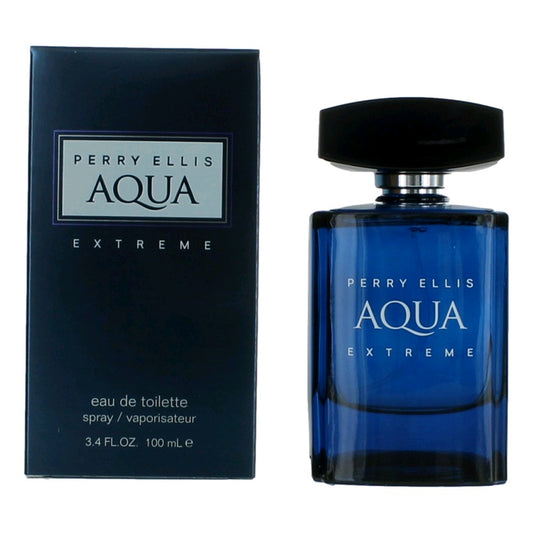 Perry Ellis Aqua Extreme by Perry Ellis 3.4 oz Eau de Toilette Spray Cologne for Men