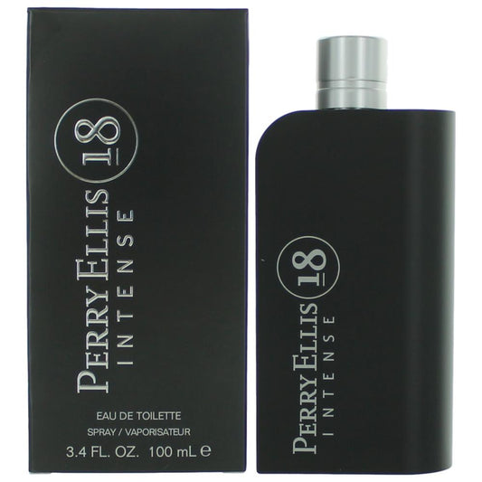 Perry Ellis 18 Intense by Perry Ellis 3.4 oz Eau de Toilette Spray Cologne for Men