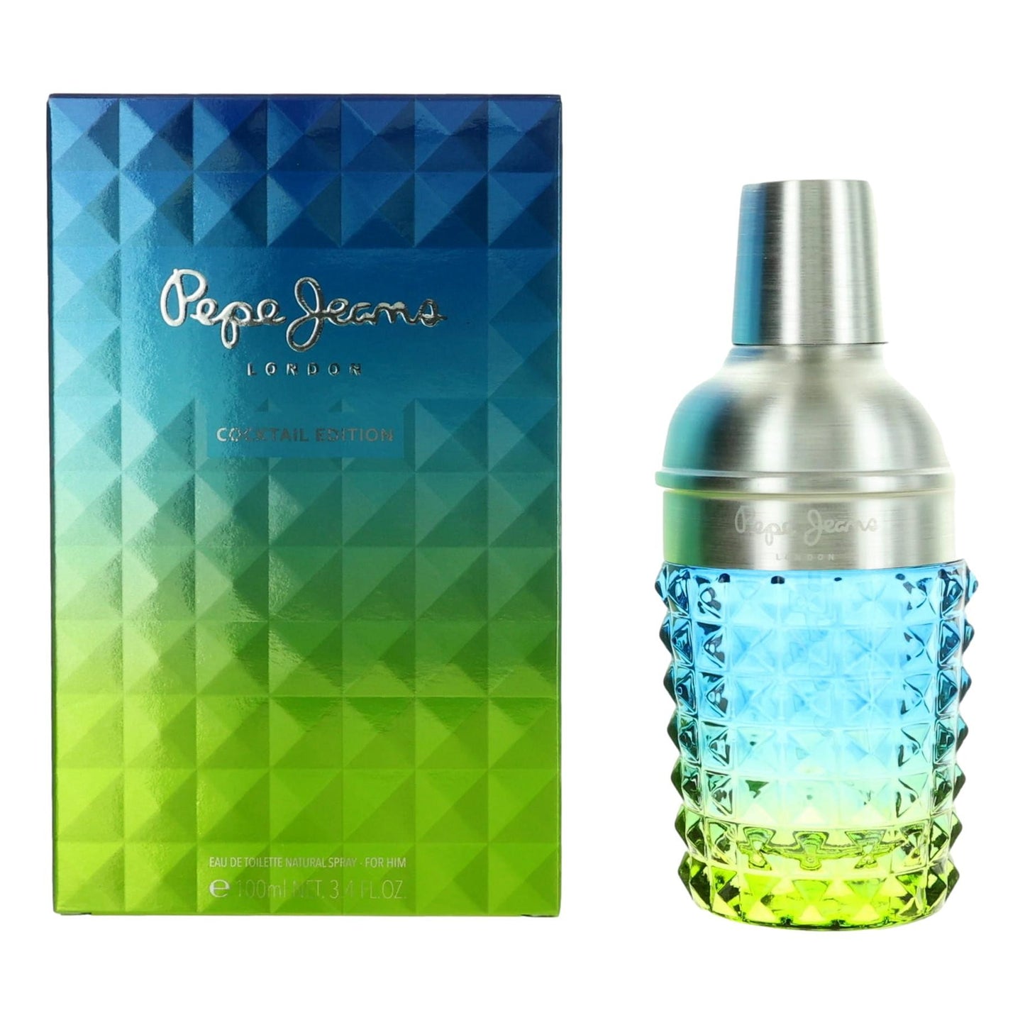 Cocktail by Pepe Jeans London 3.4 oz Eau de Toilette Spray Cologne for Men